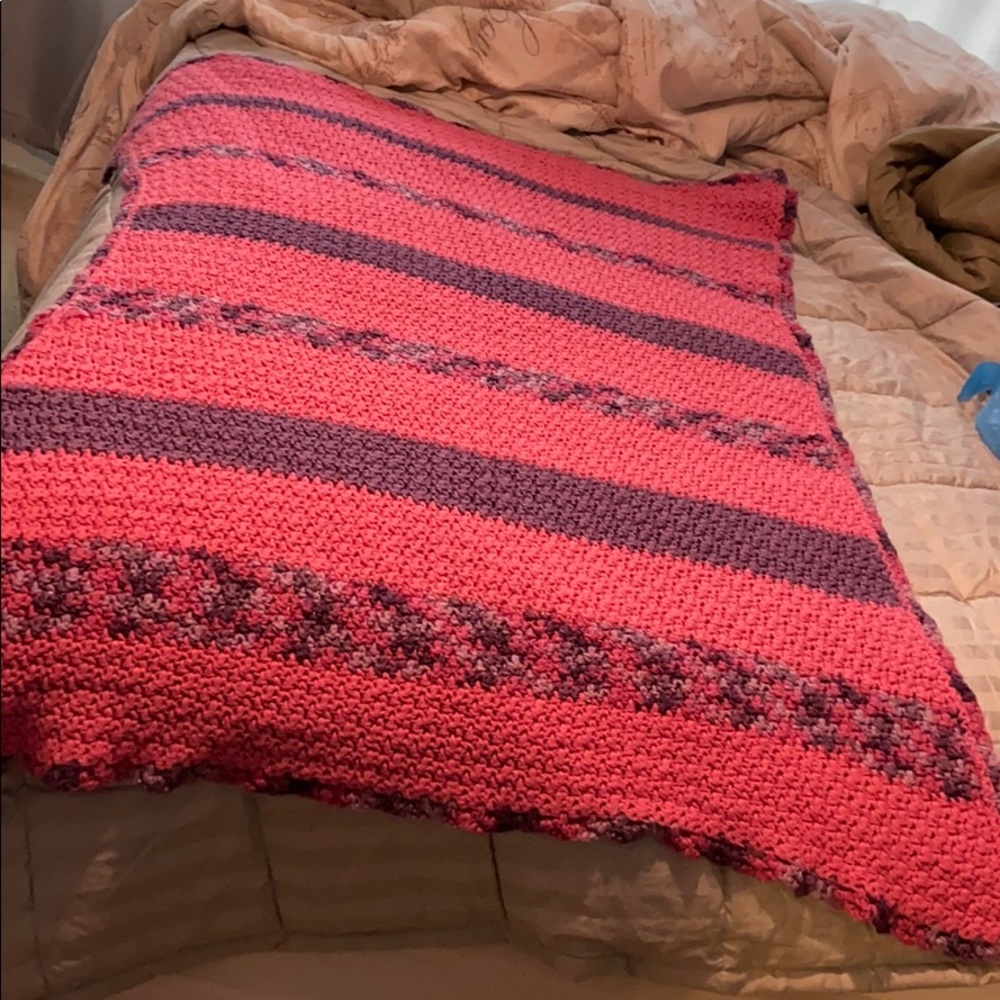 Baby girl blanket
